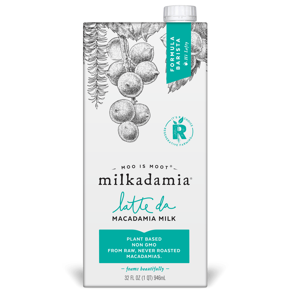 Milkadamia Barista Macadamia Milk 32oz Pallet (75 Cases)